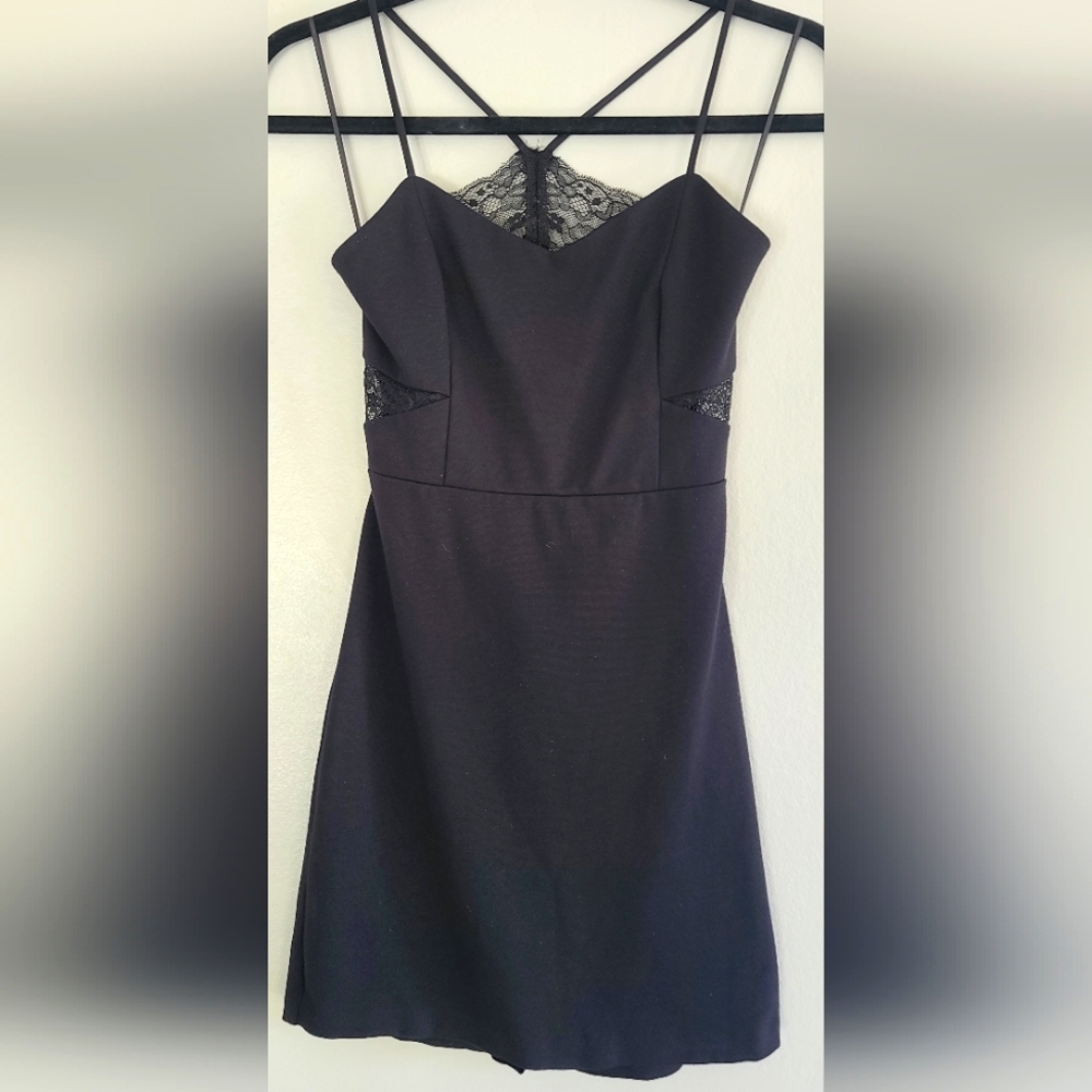 Express Black Cocktail Dress Size 0
